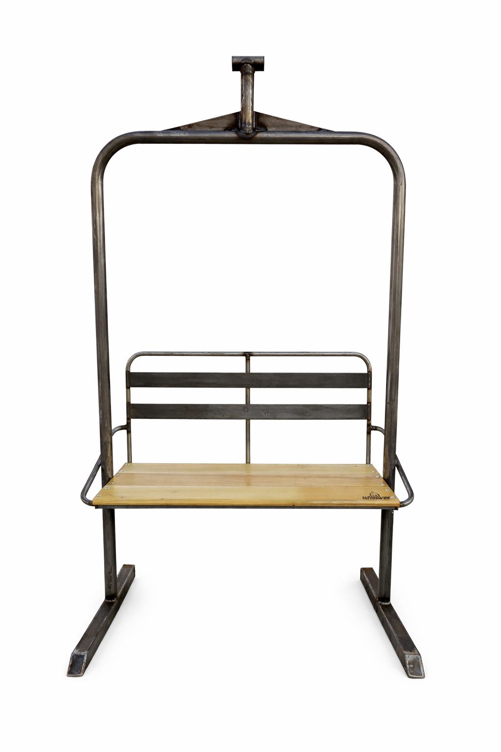 Unpainted 2 Seater Ski Lift Chair Stoke & Embr Mini Stoves