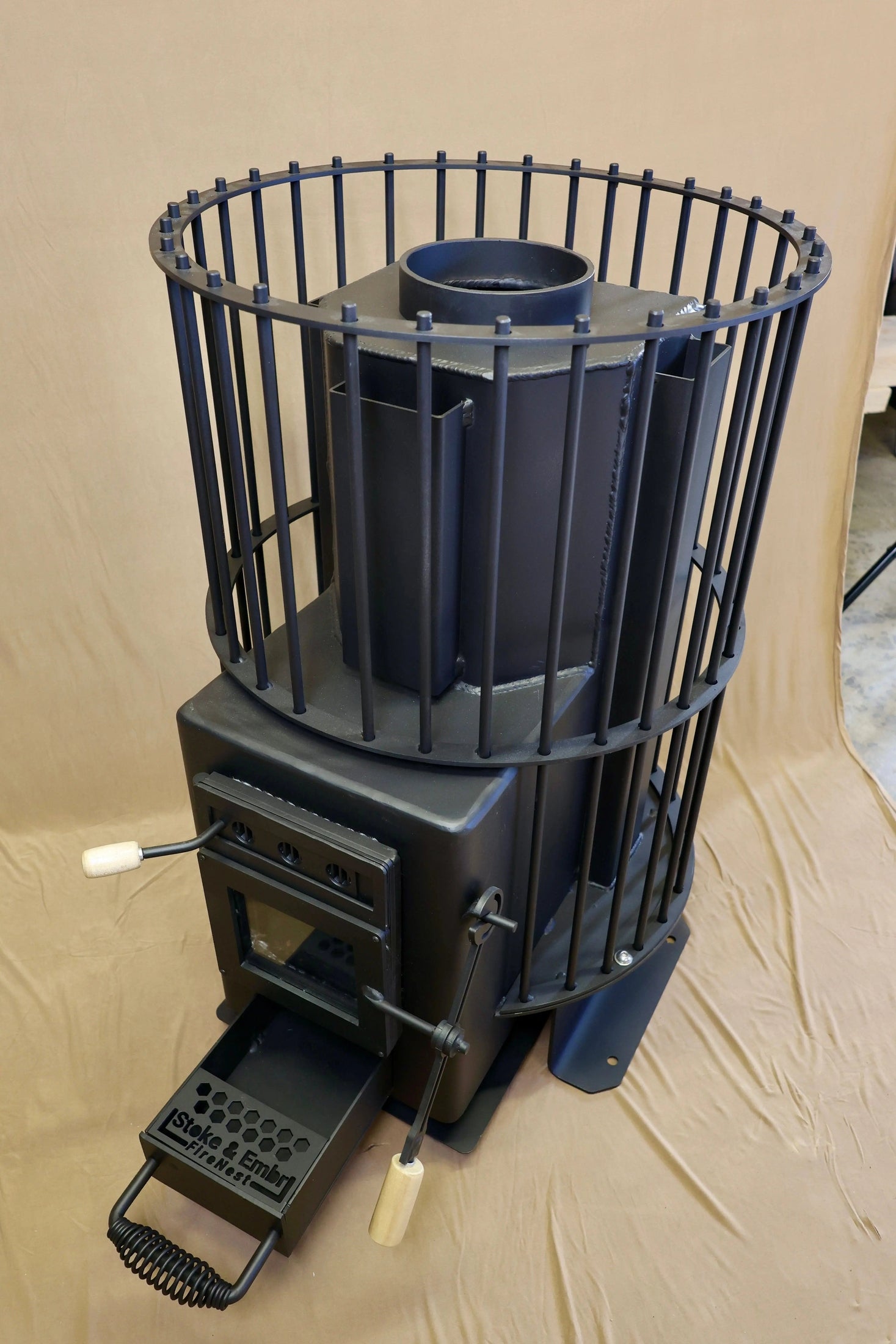 FireNest Sauna Stove Stoke & Embr Mini Stoves