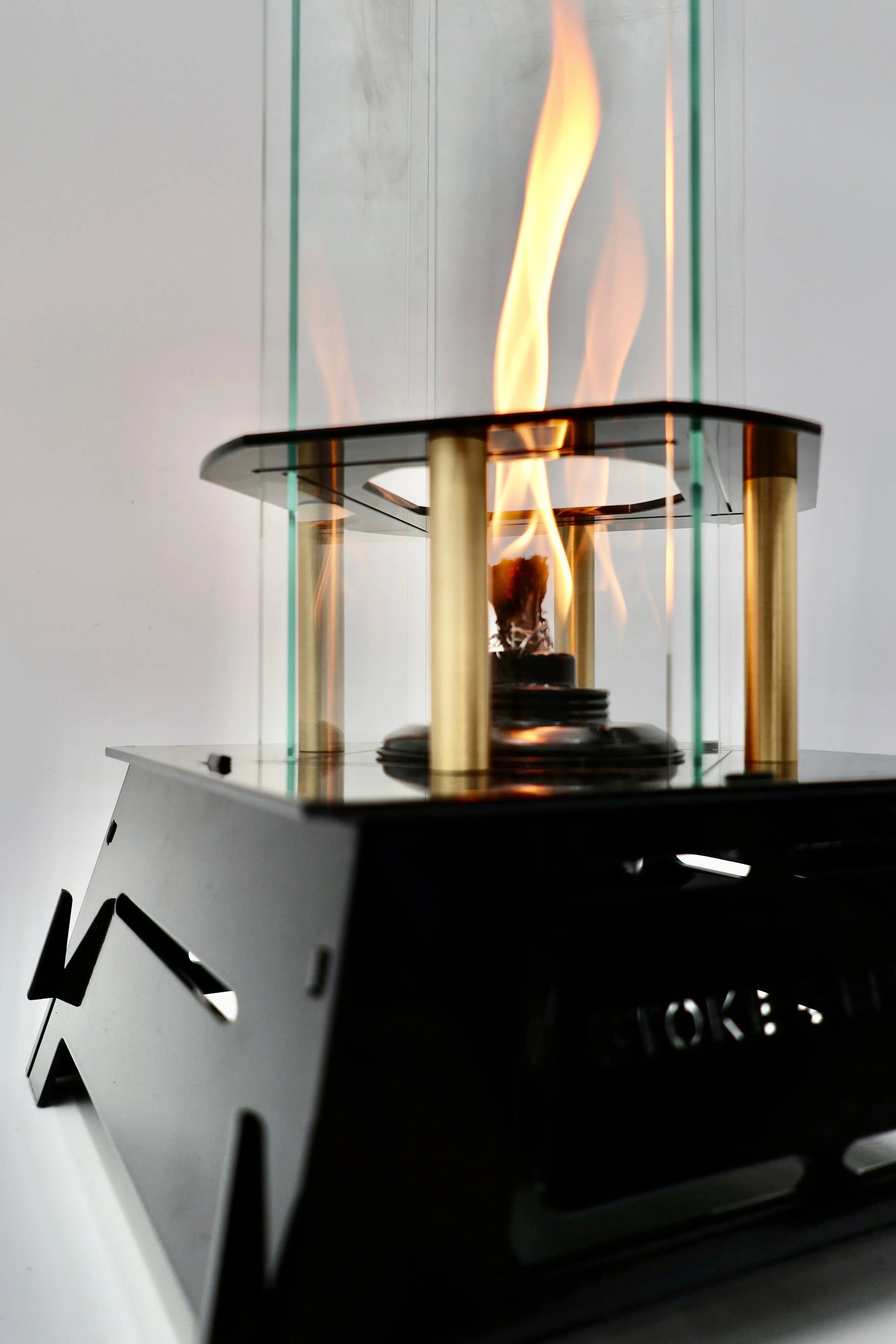 Aura Flame Tabletop Fire Feature Stoke & Embr Mini Stoves