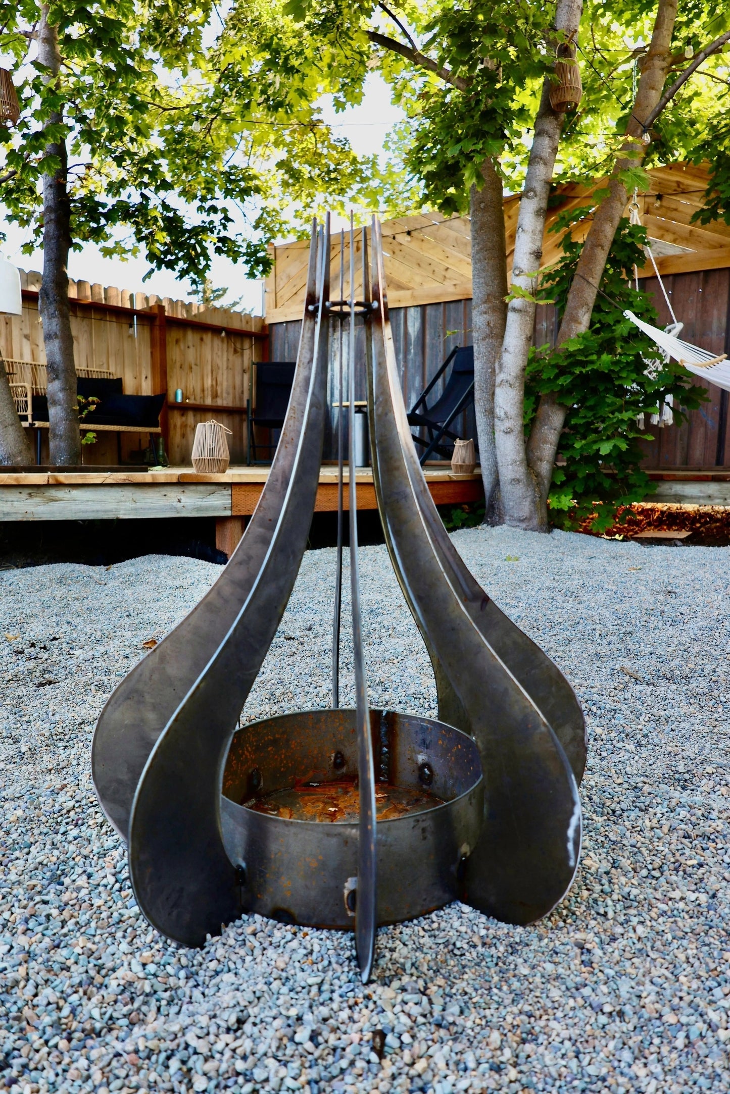 Teardrop Fire Pit Stoke & Embr Mini Stoves