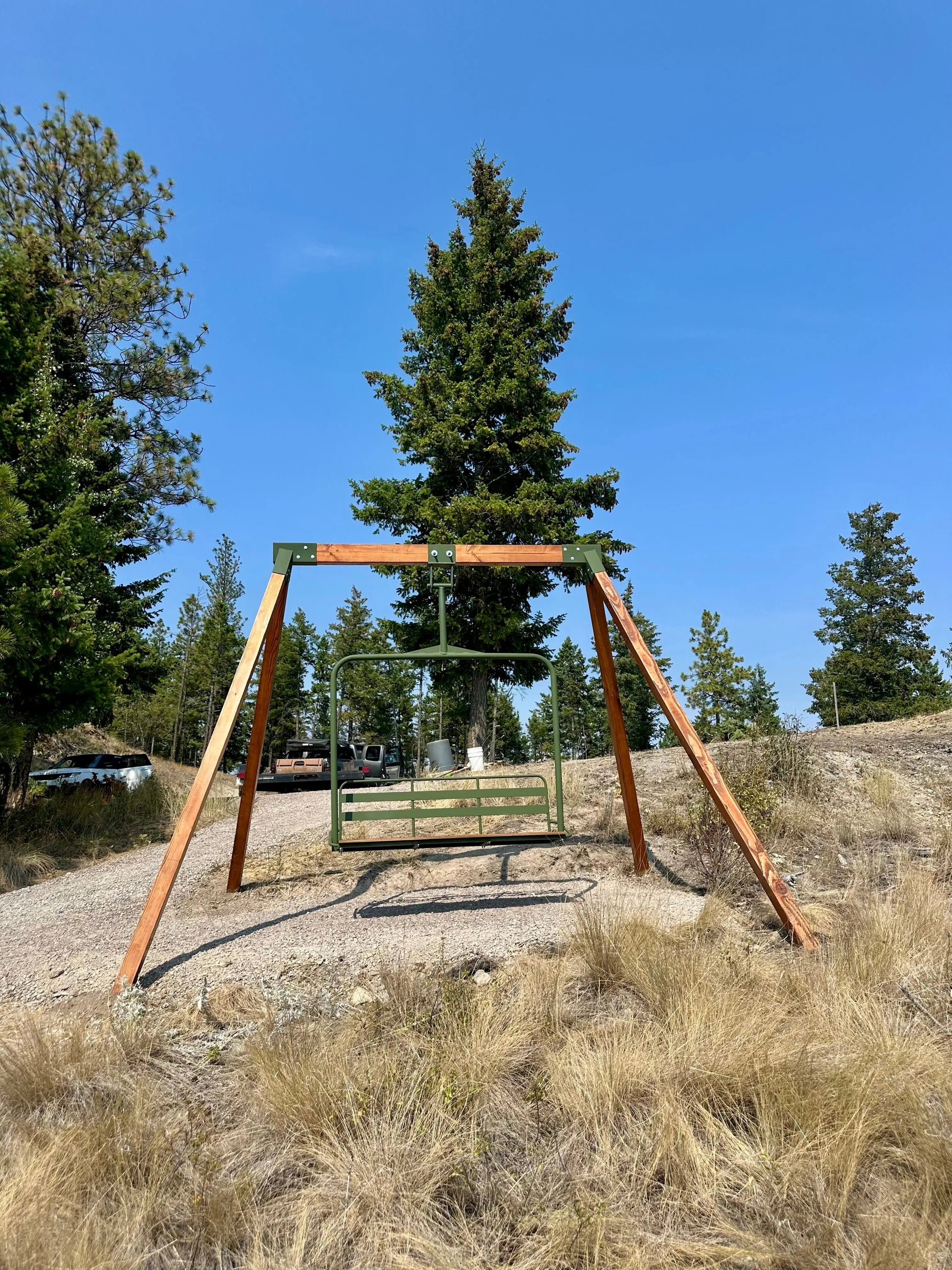 3 Seater Swinging Chairlift Kit Stoke & Embr Mini Stoves