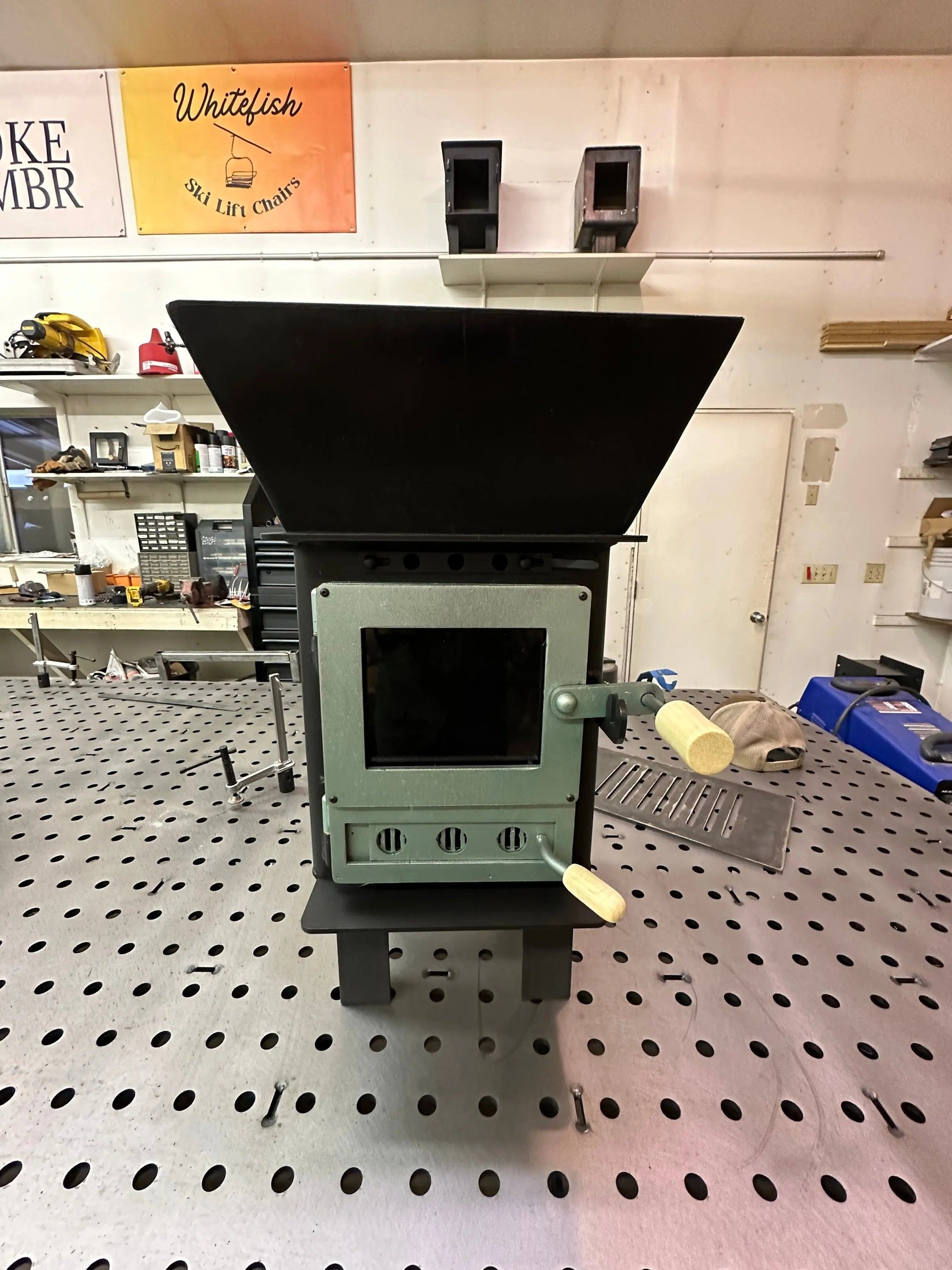 Nomad Sauna Stove Stoke & Embr Mini Stoves